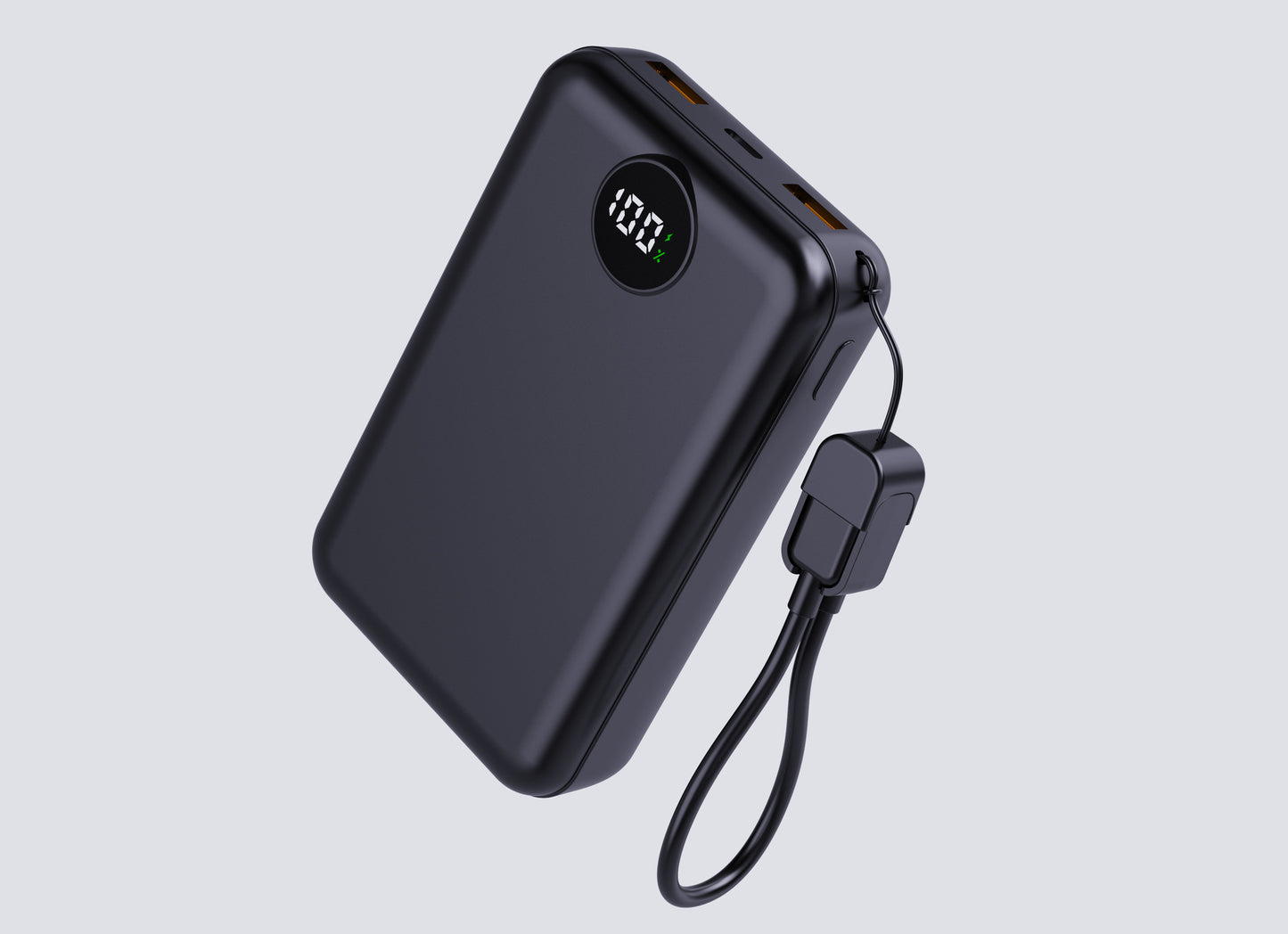 Tragbare Powerbank mit Integrierter Digitaler Anzeige und Intelligenter Ladefunktion Brehn