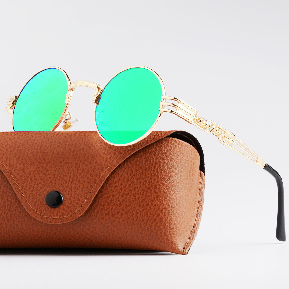 Damen Künstlerische Rundbrille Brehn
