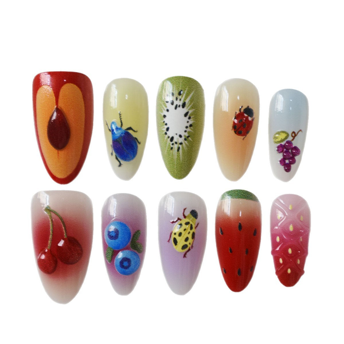 Künstlerische Ausdrucks-Nagelverbesserungen Brehn