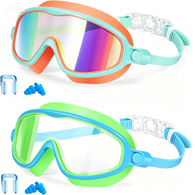 Schwimmschutzbrille mit Verstellbarem Nasenstück und Anti-Beschlag-Technologie Brehn