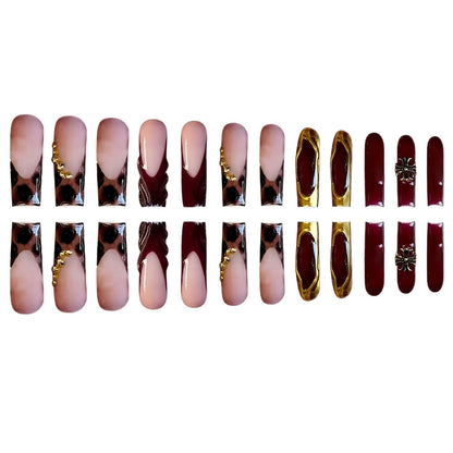 Glamorous Stiletto Press-On Nail Art Set Brehn