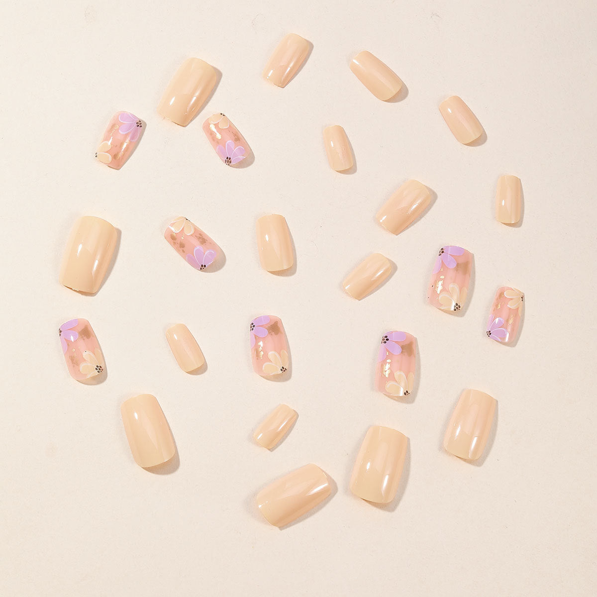 Floral Nail Art Design Brehn