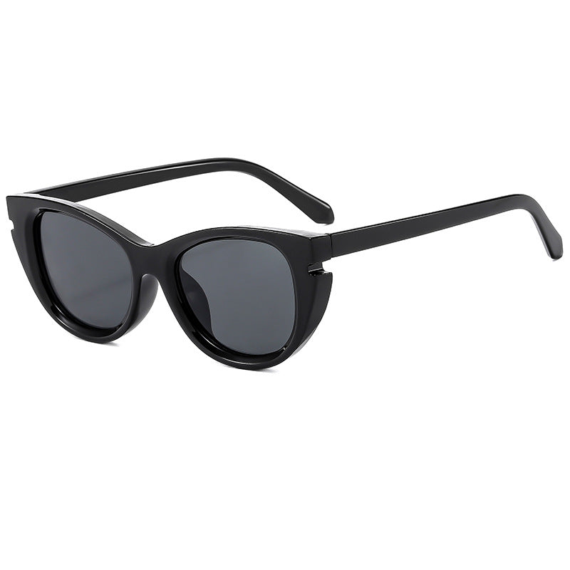 Damen Cat-Eye Sonnenbrille mit robustem Kunststoffrahmen Brehn