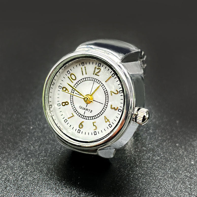 Brehn | Unisex Paar Fingerringe Quarzuhren