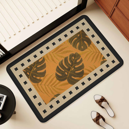 Künstlerisches Florales Design Bereich Matte Brehn