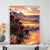 Szenische Ozean Sonnenuntergang Wandkunst Brehn