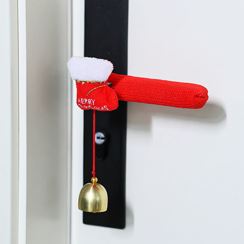 Türgriffschmuck mit Weihnachtsmann Brehn