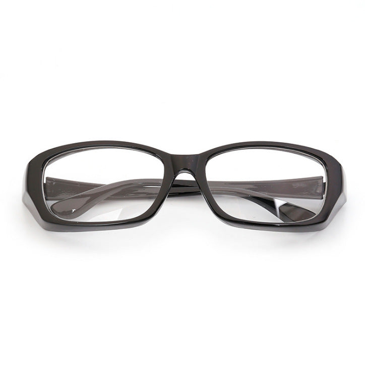 Damen modische rechteckige Brille mit robustem Rahmen Brehn