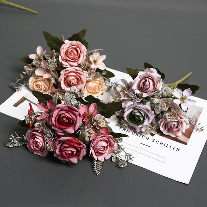 Faux Blumenstrauß für die Indoor-Heimdekoration