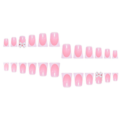 Designer Schleifen-verzierte Nagelkunstverlängerungen Brehn