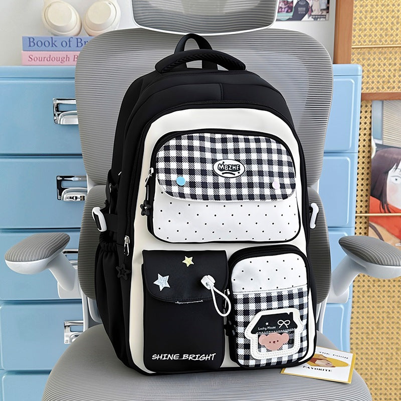 Multifunktionaler niedlicher Charakter-Schulrucksack