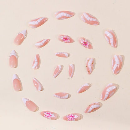 Künstlerisches Blumennagelkunstset Brehn