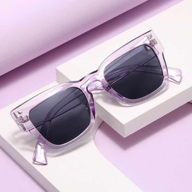 Damen modische Sonnenbrille im trendigen quadratischen Design Brehn