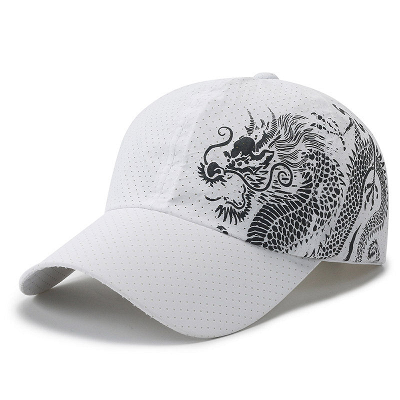 Herren Sportliche Cap mit Drachenmuster Brehn