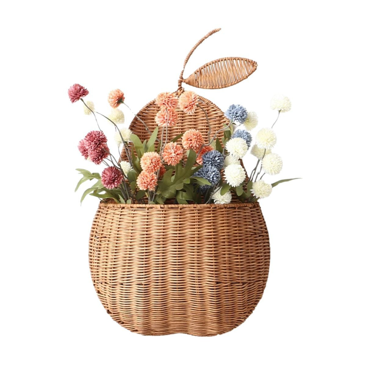 Dekorativer Blumenkorb mit Henkel Brehn