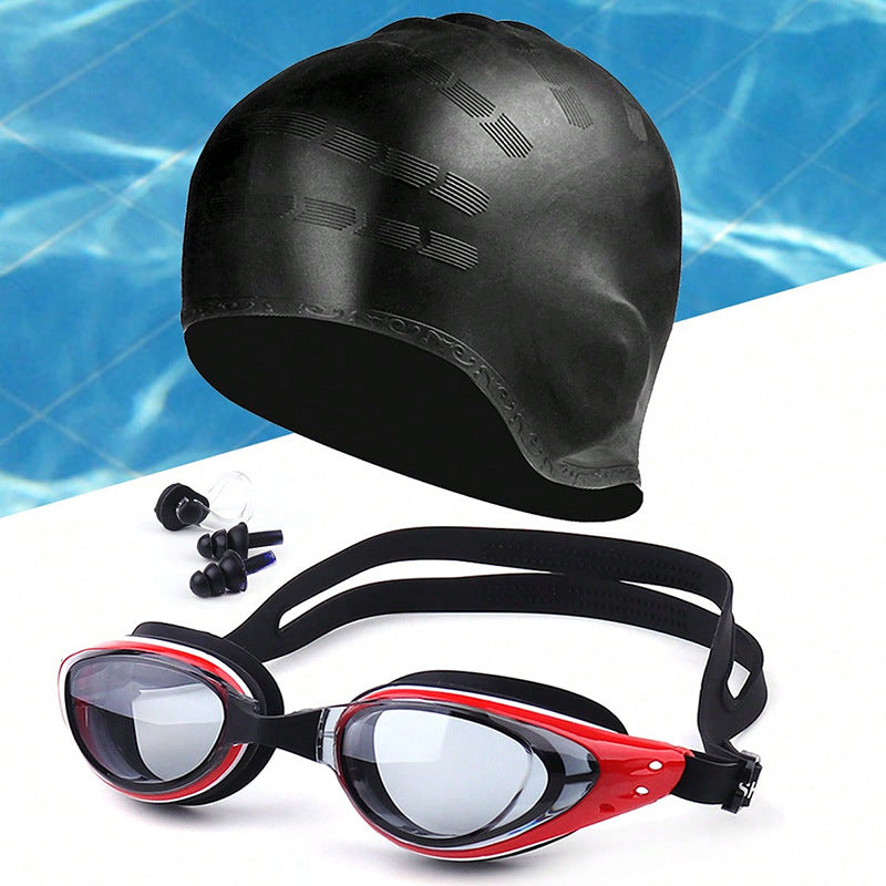 Schwimmset mit Atmungsaktiver Kappe und Optimaler Dichtung Brehn