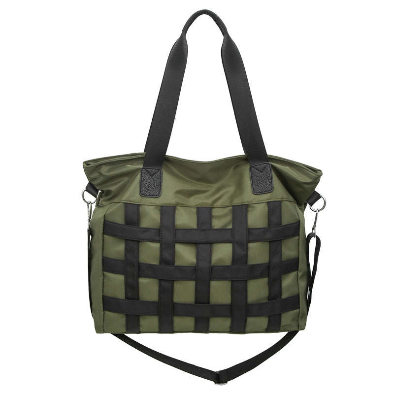 Multifunktionale Reisetasche Mit Gewebter Oberfläche Brehn