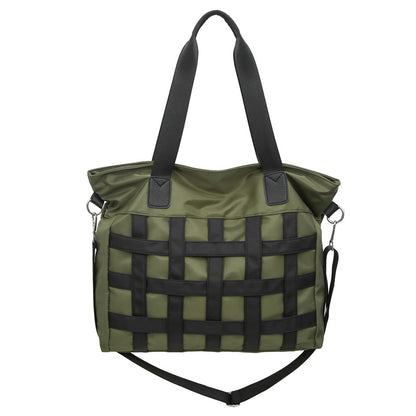Multifunktionale Reisetasche Mit Gewebter Oberfläche Brehn