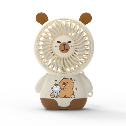 Unisex Tragbarer Handventilator im niedlichen Bären-Design Brehn