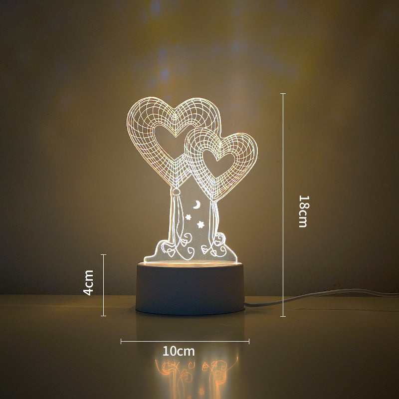 LED Tiger Figur Dekorative Lampe