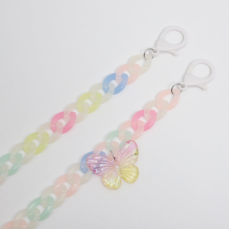 Dekorativer Schmetterlings-Brillen-Halsband Brehn