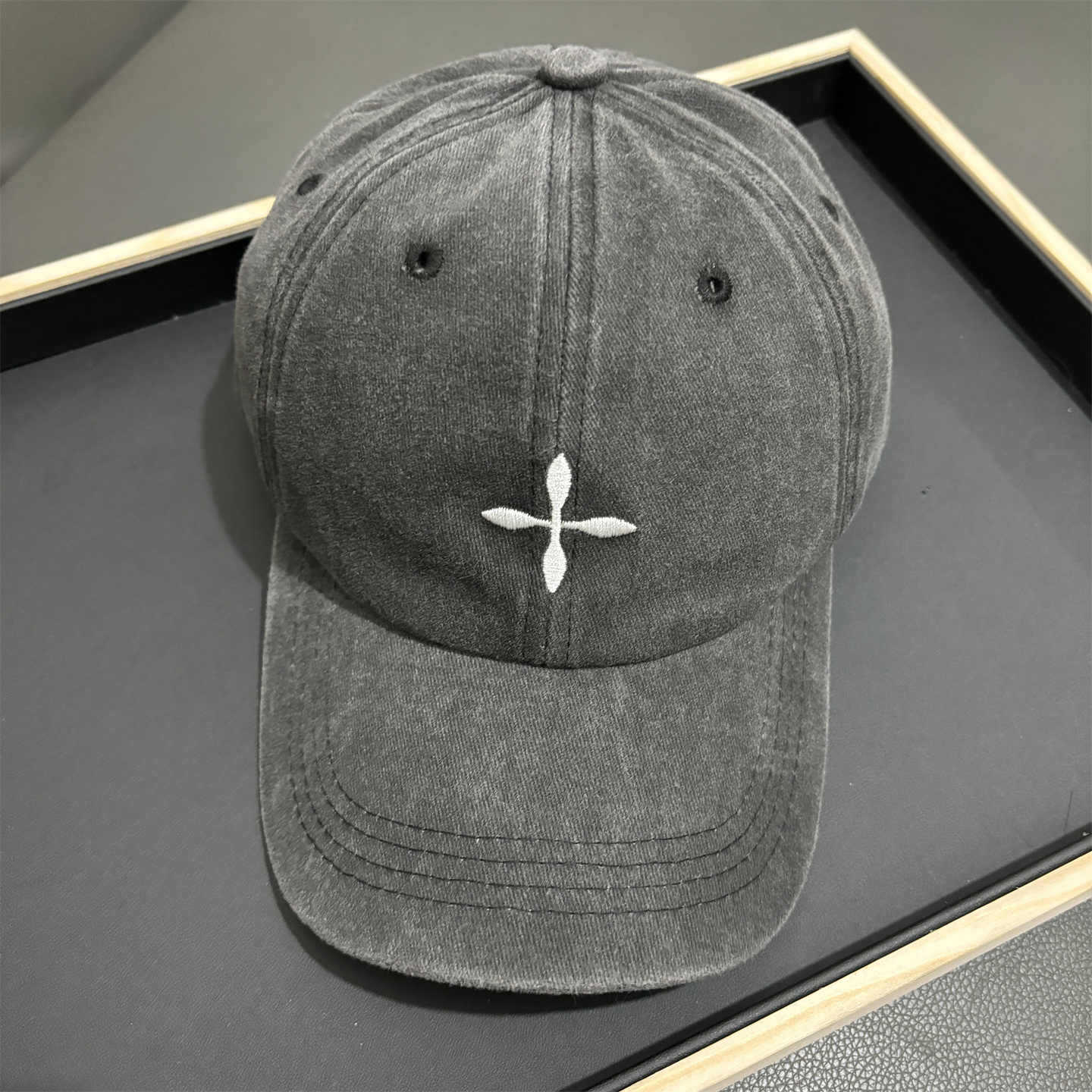 Unisex Vintage-inspirierte weiche Twill-Mütze Brehn