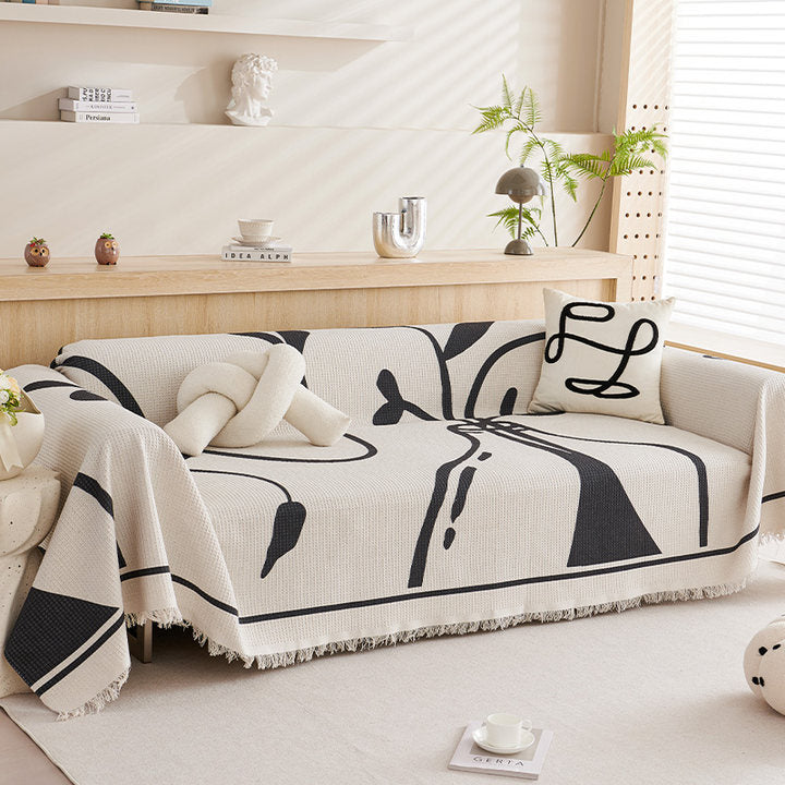 Modern Abstrakt Sofa Werfen Decke