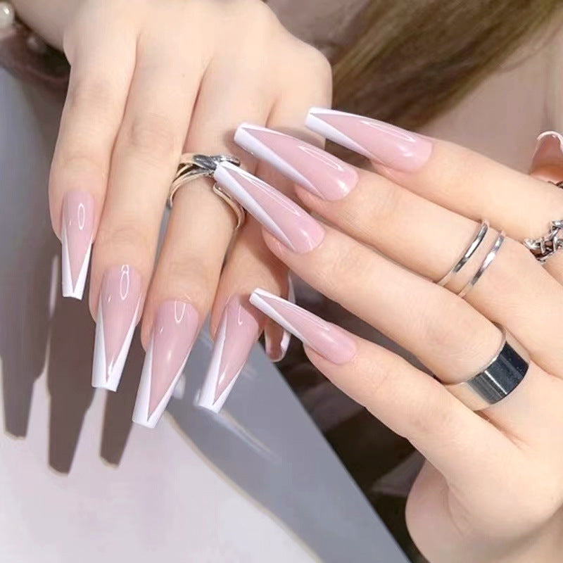 French Nail Art Spitzen Brehn