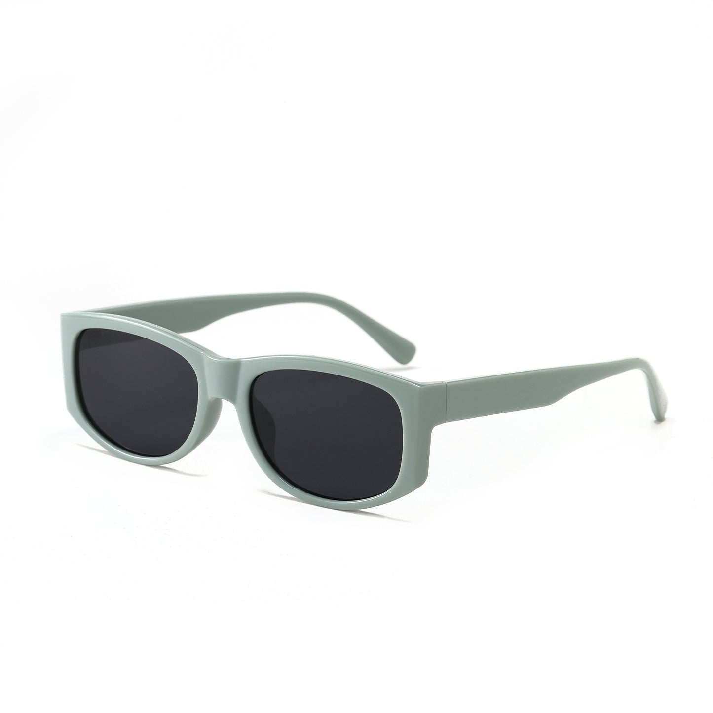 Damen stylische Sonnenbrille mit modernem transparentem Rahmen Brehn