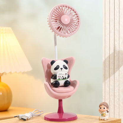 Frauen Tragbarer Mini Ventilator mit lustigem Bären Design Brehn