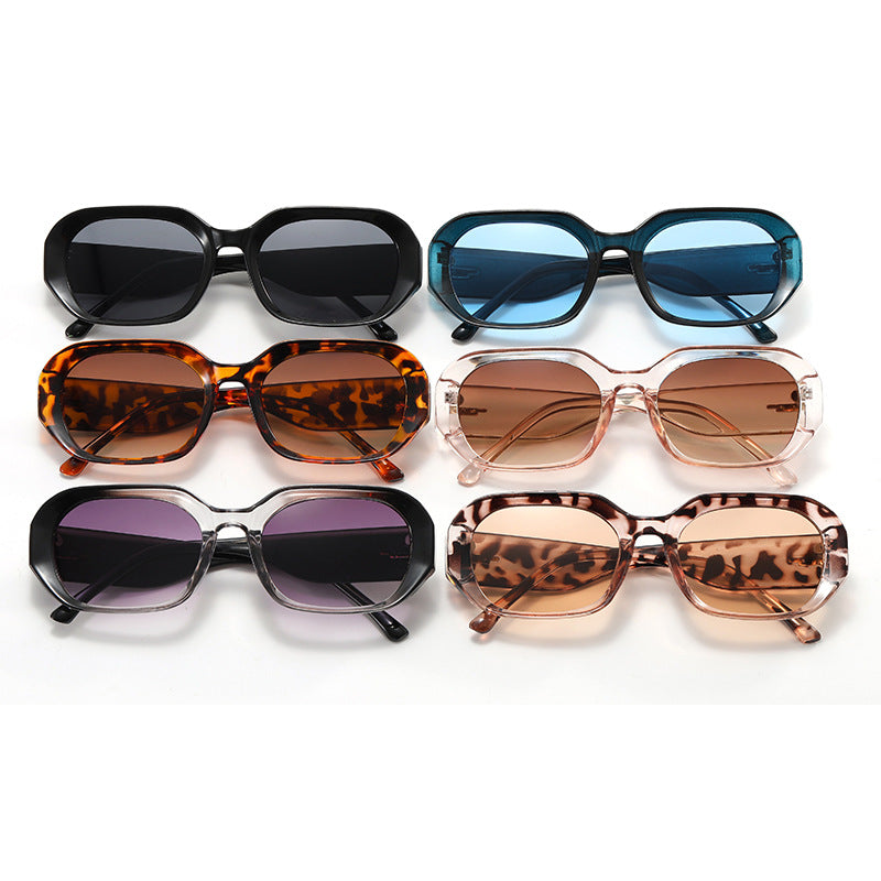 Damen modische geometrische Sonnenbrille mit robustem Design Brehn
