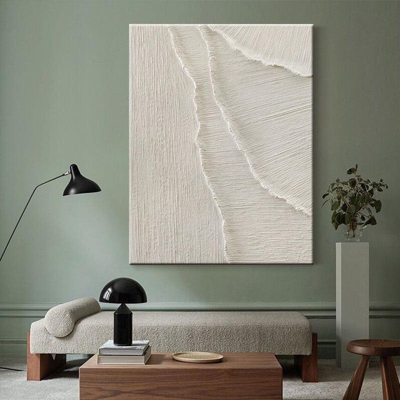 Elegante Texturierte Leinwand Wandkunst