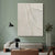 Elegante Texturierte Leinwand Wandkunst