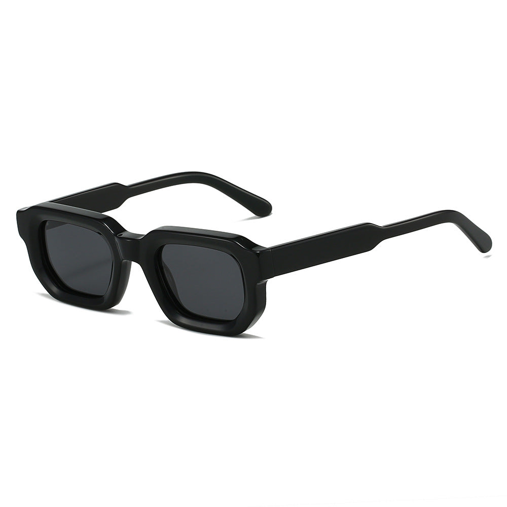 Damen moderne Sonnenbrille mit eckigem Rahmen und UV-Schutz Brehn