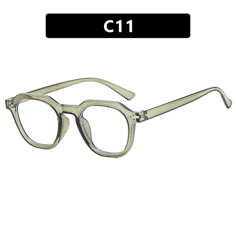 Damen modische Sonnenbrille im trendigen Hexagon-Design Brehn