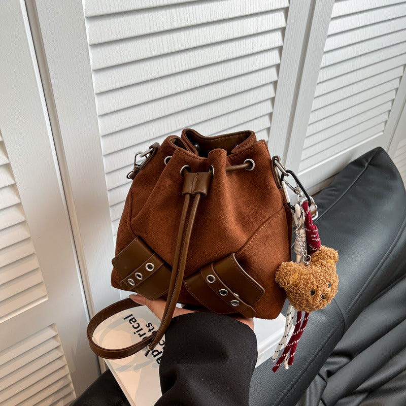 Suede Bucket Bag Brehn