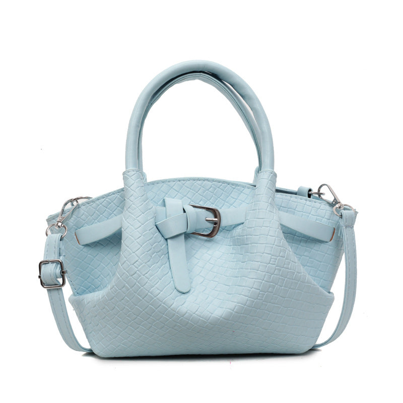 Stylish Woven Structured Handbag Brehn