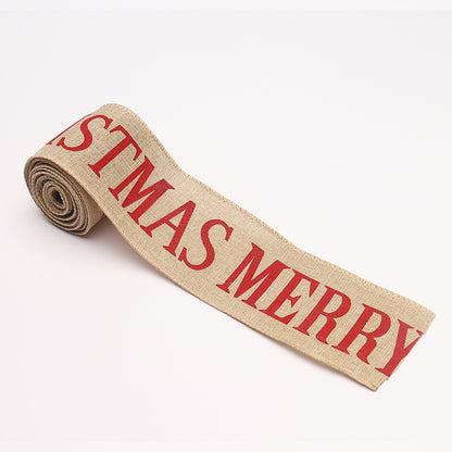 Dekorativer Weihnachtsmotiv Geschenkbänder Brehn