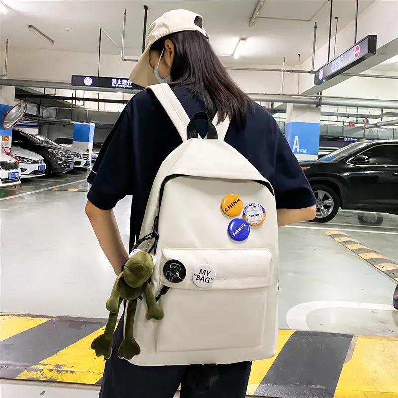 Lässiger Canvas-Rucksack Brehn