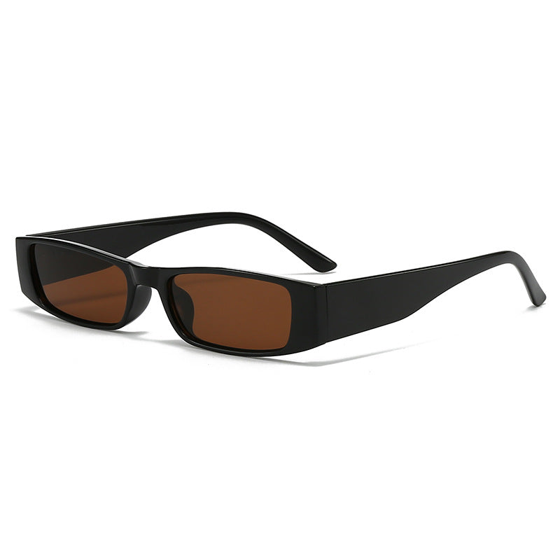 Damen moderne rechteckige Sonnenbrille mit angesagtem Design Brehn