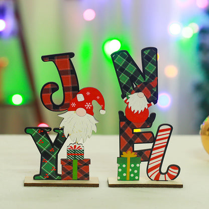 Festliche Holzdekoration mit Weihnachtsmotiv Brehn