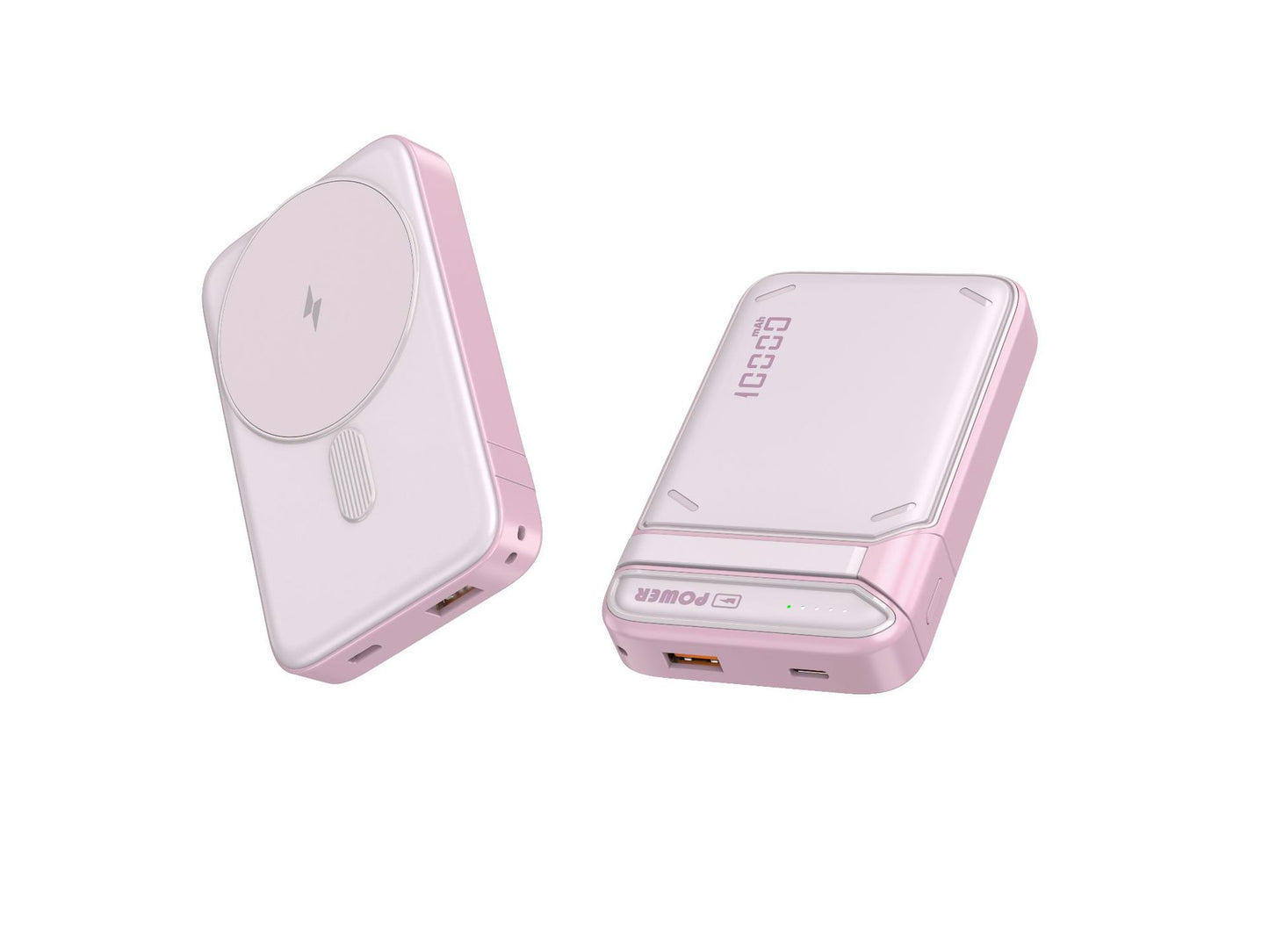 Kabellose Powerbank mit Induktivem Schnellladegerät und Intelligenter Ladeanzeige Brehn