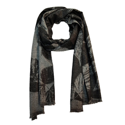 Damen Eleganter und warmer Schal mit geometrischem Muster Brehn
