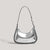 Schlanke Metallic Abend Schultertasche Brehn