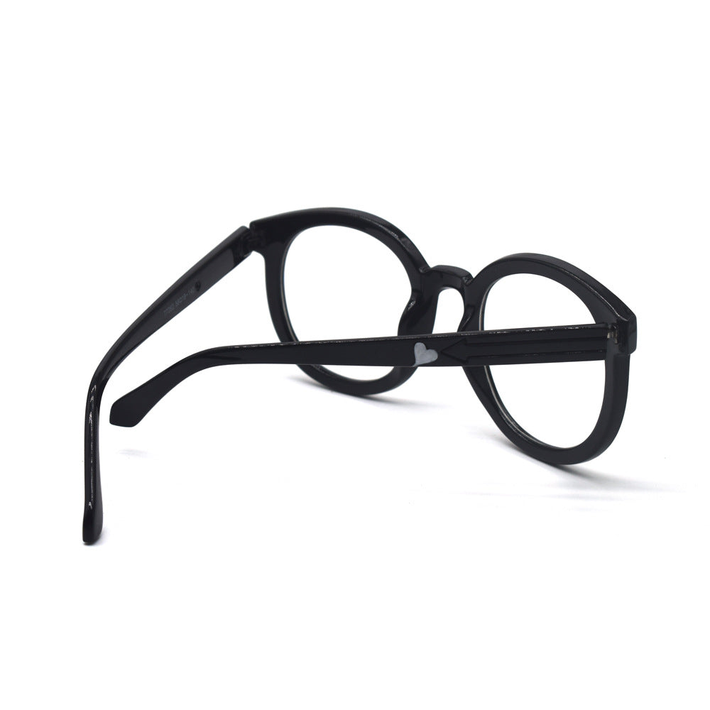 Trendige herzbedruckte Katzenaugenbrille Brehn