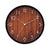 Wanduhr mit Holzoptik Brehn