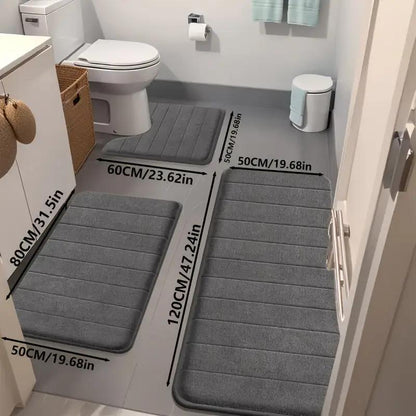 Badezimmermatten-Set Brehn