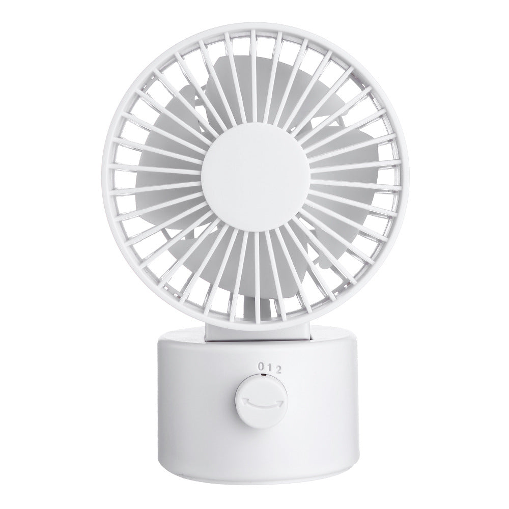 Unisex nan kompakter Tischventilator mit neigbarem Kopf und wiederaufladbarem Akku Brehn