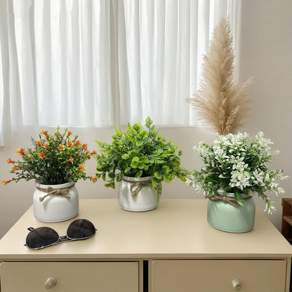 Künstlerisches Kunstblumenarrangement