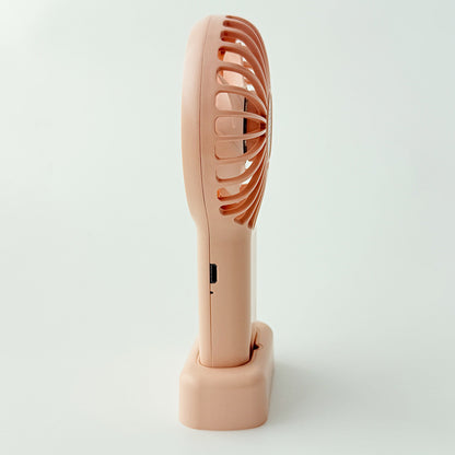 Damen Tragbarer Handventilator mit USB-Ladefunktion und 3 Geschwindigkeitsstufen Brehn